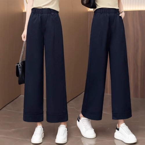 高腰直筒九分褲